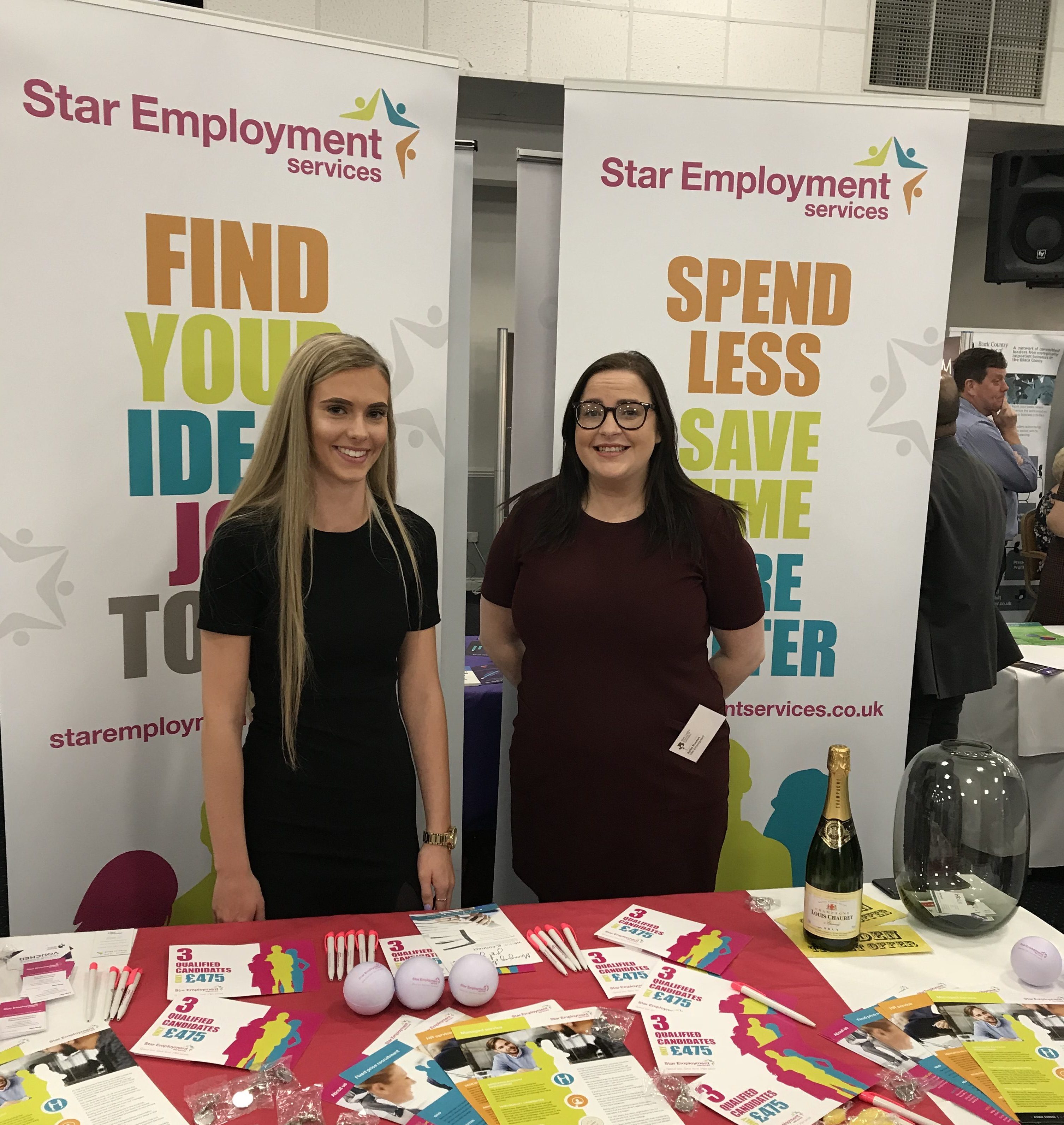 Black Country Chamber Autumn Expo Star Employment Services Kylee Russon Rebecca Rowley